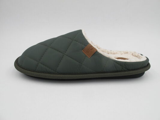 Quilted Upper Mens Warm Indoor Slippers Comfortable Comfy Men's Winter Slippers