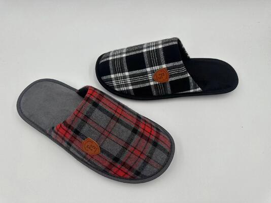 OEM Fashionable Mens' Indoor Slippers Memory Foam Sock House Shoes