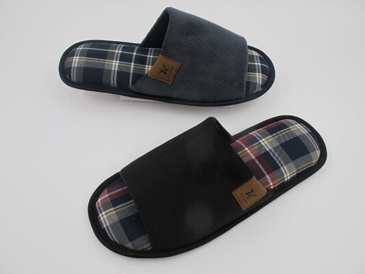 OEM Fashionable Mens' Indoor Slippers Memory Foam Sock House Shoes