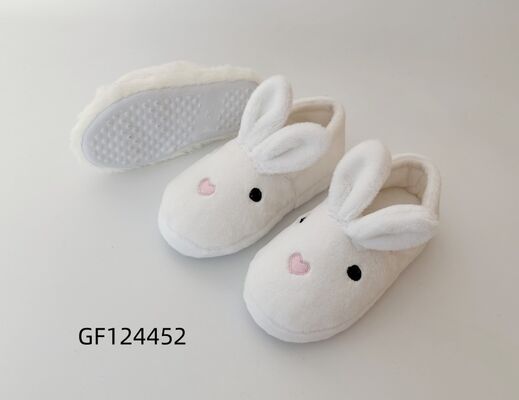 Womens House Slippers Animal Style With 3D Trims