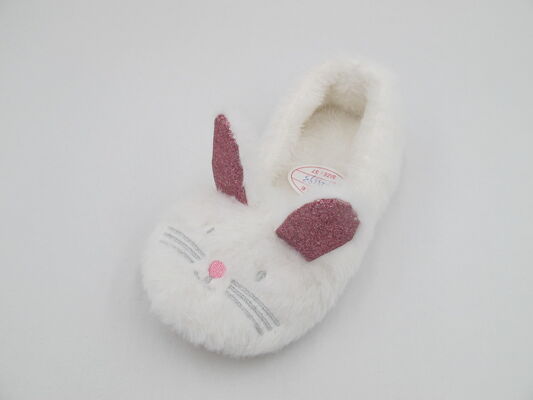 Womens House Slippers Animal Style With 3D Trims