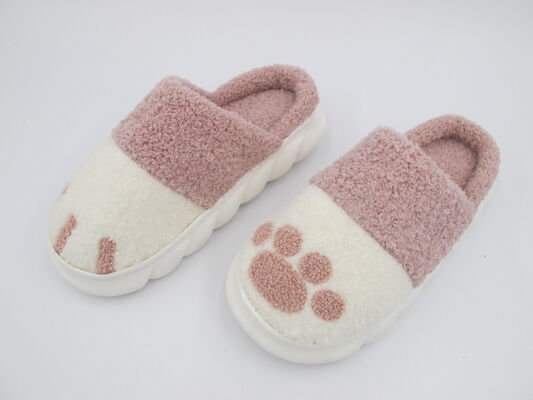 Printed Womens House Slippers With Different Materials