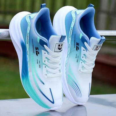 Mens Non Slip Walking Sneakers Lightweight Breathable Slip on Tennis Shoes M10