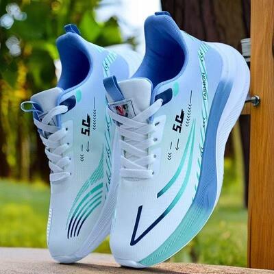 Mens Non Slip Walking Sneakers Lightweight Breathable Slip on Tennis Shoes M10