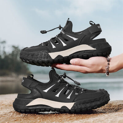 Men's Casual Walking Sneakers with Breathable Mesh Upper Anti Slip Outsole and Faux Fur Lining