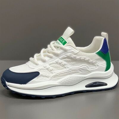 Men's Casual Walking Sneakers with Breathable Mesh Upper Anti Slip Outsole and Faux Fur Lining
