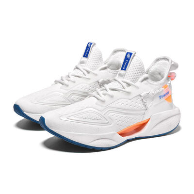 Men's Non Slip Walking Sneakers with Breathable Mesh Upper and Faux Fur Lining