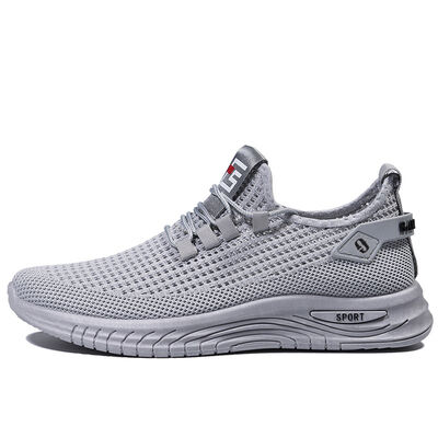 Men's Casual Walking Sneakers with Breathable Mesh Upper Anti Slip Outsole and Faux Fur Lining