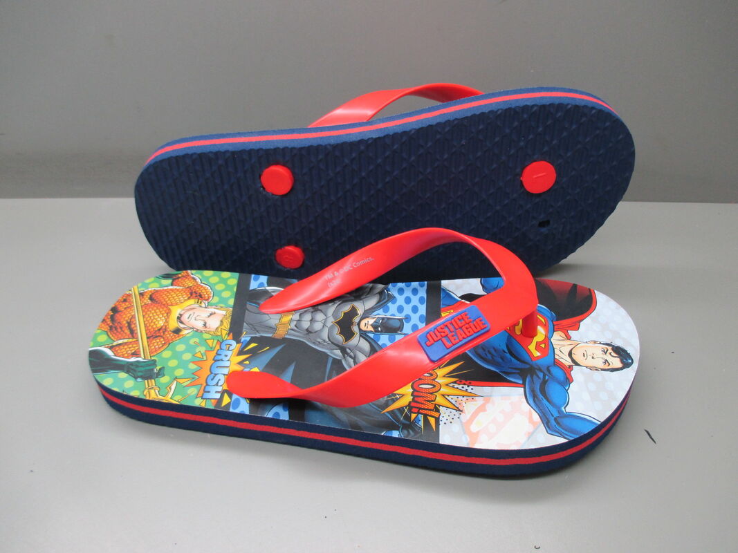 Custom Logo Kids Character Flip Flops Childrens Summer Slippers Quick Drying