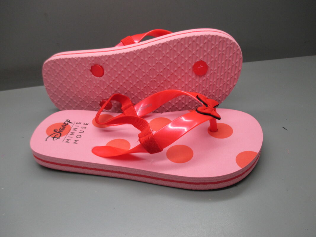 Customized Kids Character Flip Flops Sandals Dots Print Pattern FAMA Approved