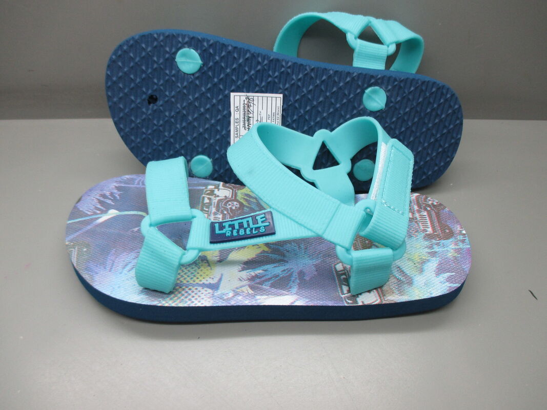 Casual Kids Character Flip Flops Open Toe Trek Sandals Customized Color