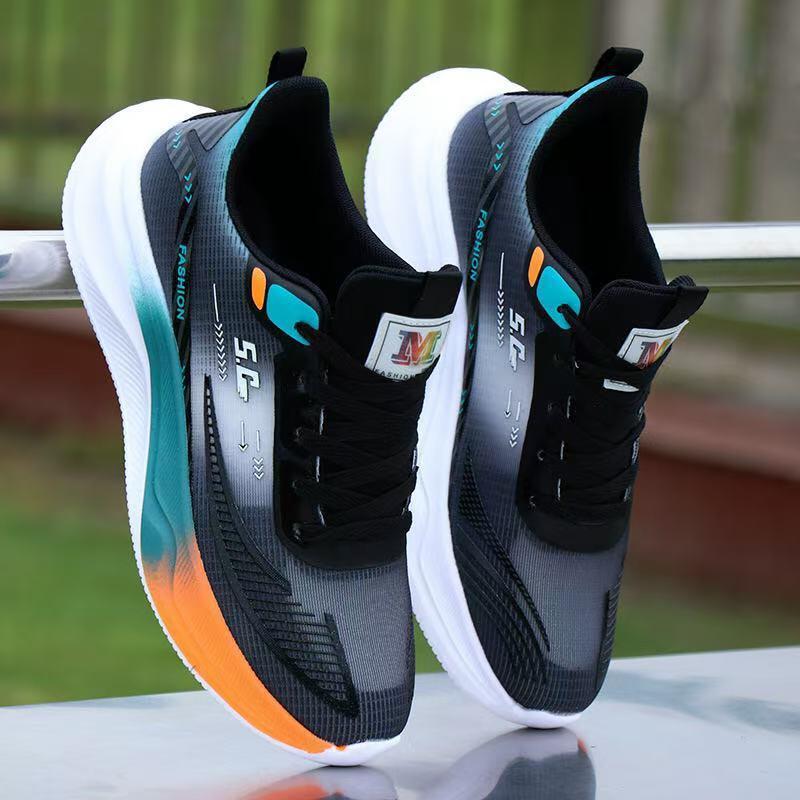 Mens Non Slip Walking Sneakers Lightweight Breathable Slip on Tennis Shoes M10