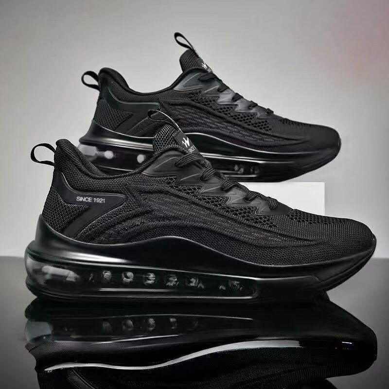 Men's Breathable Mesh Walking Sneakers with Anti Slip Outsole and PVC Sole for Casual Wear