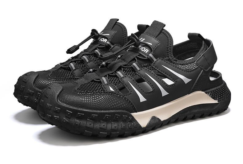 Men's Casual Walking Sneakers with Breathable Mesh Upper Anti Slip Outsole and Faux Fur Lining