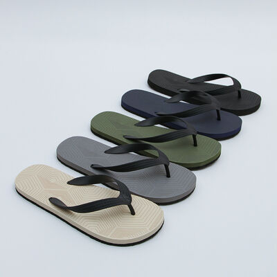 Flat Heel Height Men's Basic Flip Flops Sandals Water Friendly for fishing